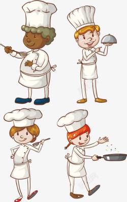厨师卡通图素材