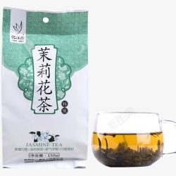 正山小种茉莉花茶高清图片