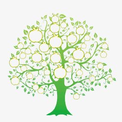 哲学之树绿色生命之树高清图片