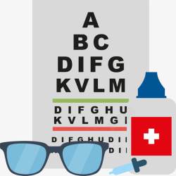 视力矫正医院的检查眼睛图高清图片