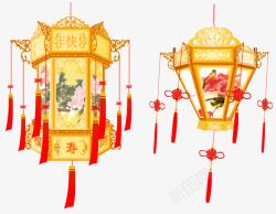 古典中国风宫灯素材