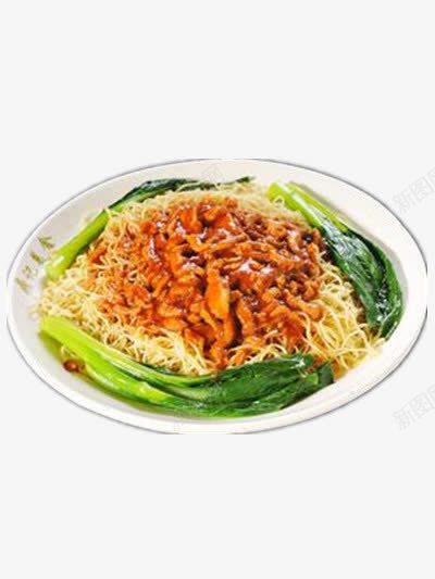 老北京炸酱面png免抠素材_88icon https://88icon.com 北方面食 美食 肉酱 青菜 面条 面食 食物