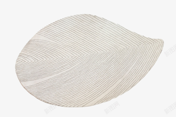 白色的叶子脉络地毯png免抠素材_88icon https://88icon.com 产品实物 北欧家居 地毯 接近白色 灰色 现代 简约 线条