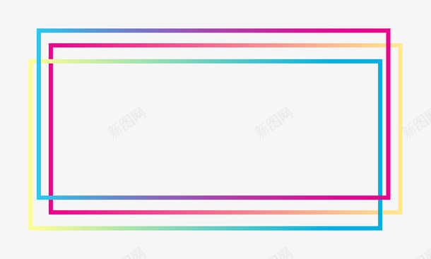 长方形几何装饰边框矢量图ai免抠素材_88icon https://88icon.com 几何边框 创意几何边框形状 形状 简单几何边框 边框 边框样式 长方形 矢量图