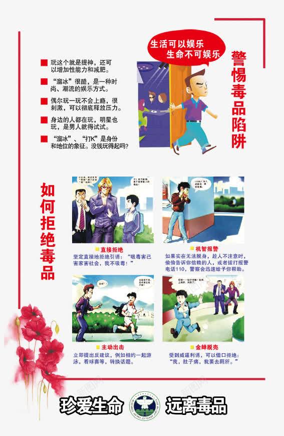 毒品陷阱png免抠素材_88icon https://88icon.com PSD分层 毒品漫画 毒品陷阱 毒品陷阱图片 缉毒展板 警惕 警惕毒品 设计 远离毒品