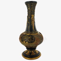 青铜复古埃及花瓶素材