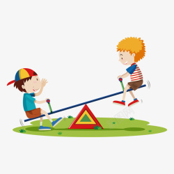 儿童平衡车儿童玩耍平衡玩具插画矢量图高清图片