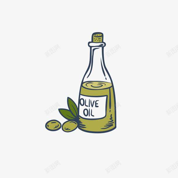 简约手绘橄榄油橄榄叶矢量图ai免抠素材_88icon https://88icon.com 手绘 橄榄 橄榄叶 橄榄叶矢量 橄榄果 橄榄油 油 玻璃瓶 瓶子 简约 矢量图