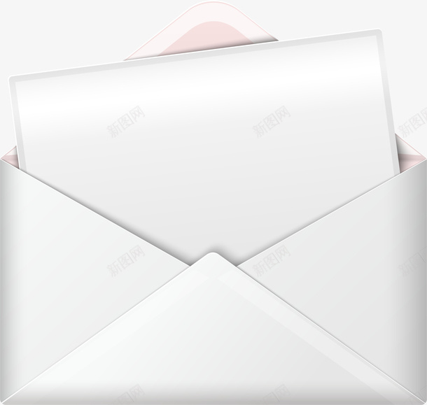 白色简约信封png免抠素材_88icon https://88icon.com 书信 信件 信纸 信边框 情书 白色信封 装饰图案 邮件