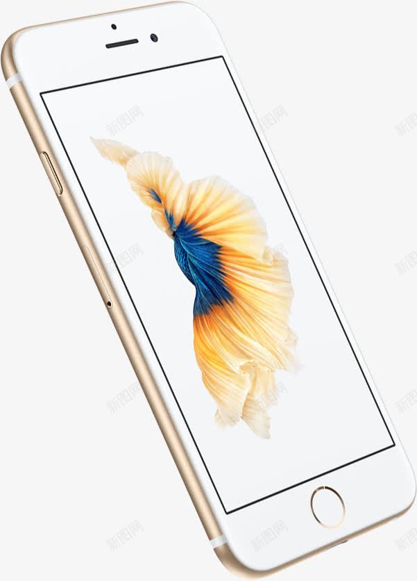 iphone6s土豪金侧面图png免抠素材_88icon https://88icon.com 手机侧面图 苹果6s 苹果手机