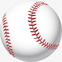 棒球运动矢量手绘棒球高清图片