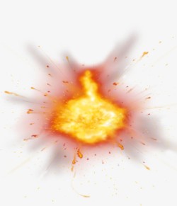 爆炸效果图爆炸的火光效果图高清图片