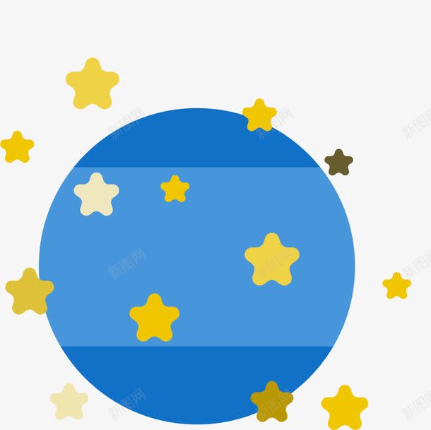 蓝色月球星星图案png免抠素材_88icon https://88icon.com 元素 免抠 几何 几何图案 几何背景 卡通 卡通图案 图像 图形 图案 圆 圆圈 形状 扁平化图像 手绘星星 星星 星球 月球 蓝色 装饰 设计