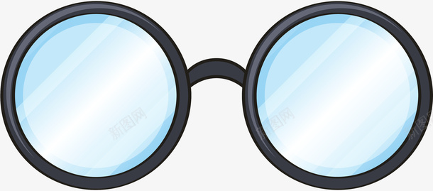 时髦眼镜装饰矢量图ai免抠素材_88icon https://88icon.com 彩色底纹 扁平化 时髦 眼镜 矢量图案 质感镜框 矢量图