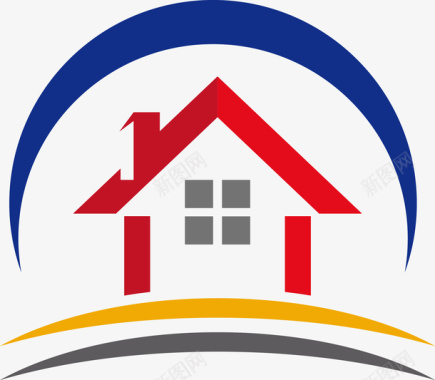 logo社区标志创意图标图标