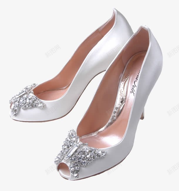 高跟婚纱礼鞋png免抠素材_88icon https://88icon.com 产品实物 女士 婚礼 漂亮 白色 白鞋 结婚礼鞋 高跟鞋