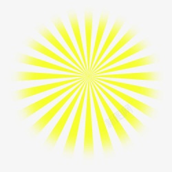 黄色放射光芒底纹素材