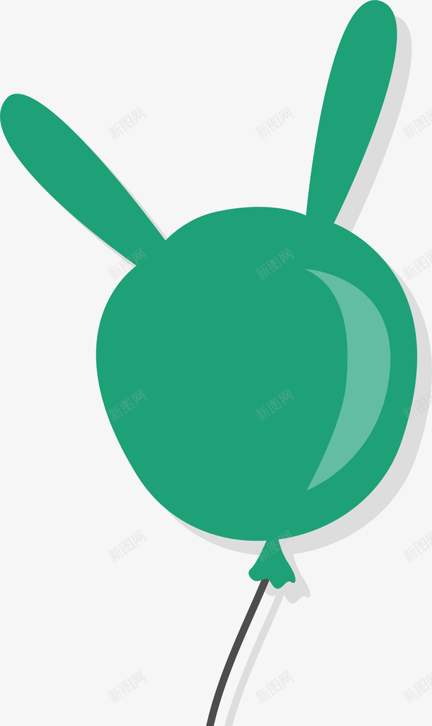 可爱兔子耳朵气球png免抠素材_88icon https://88icon.com 兔子耳朵 卡通图案 可爱 庆祝 彩色 气球 矢量图案