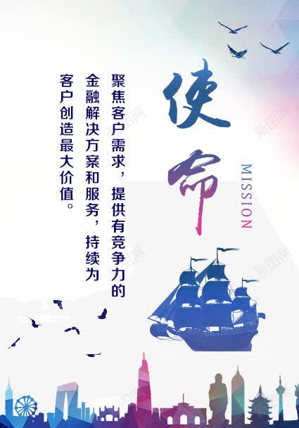 使命展板png免抠素材_88icon https://88icon.com KT板 企业展板 公司文化