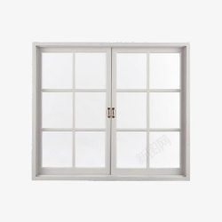 白色毛玻璃窗户素材