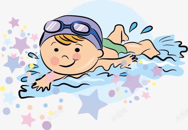 运动的儿童png免抠素材_88icon https://88icon.com 人物 体育 健身 儿童 卡通 游泳 游泳动作 运动