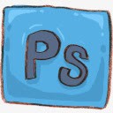 PSPhotoshop韩国手绘风格可爱图标图标
