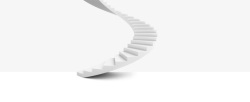 白色台阶楼梯素材