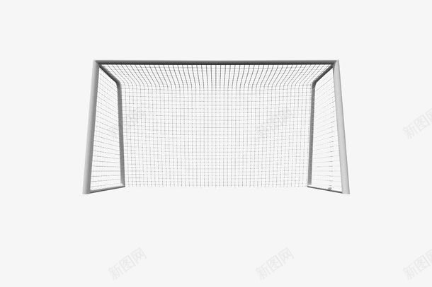 手绘足球门png免抠素材_88icon https://88icon.com 球门 白色 网 足球 足球门 运动