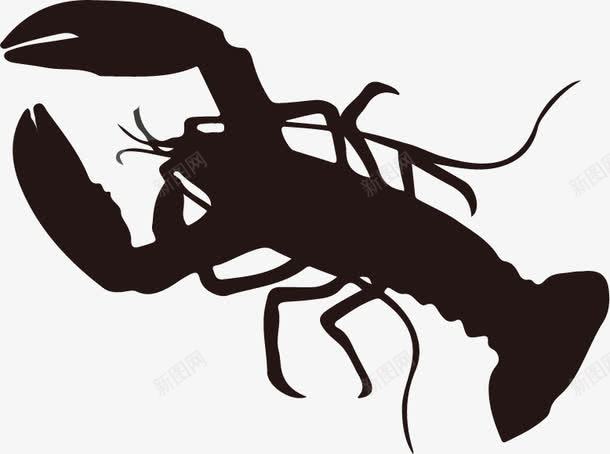 水墨皮皮虾剪影插画png免抠素材_88icon https://88icon.com 剪影 投影 水墨画 水彩 皮皮虾 虾矢量图 虾简笔画 黑白线条 黑白遮罩