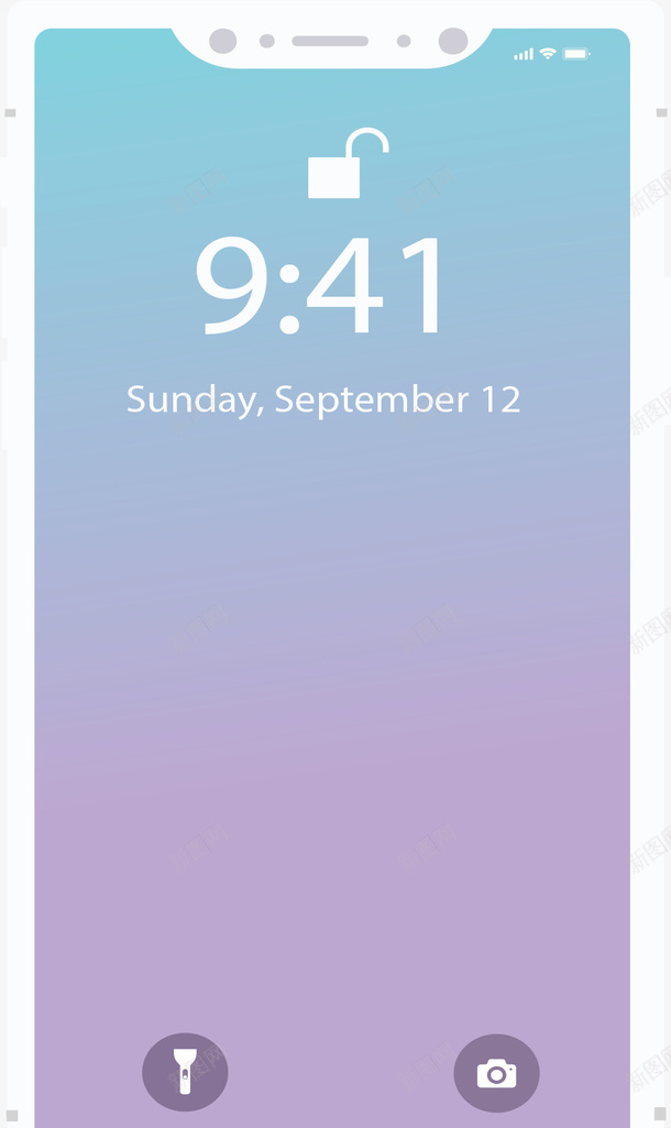 白色边框苹果手机png免抠素材_88icon https://88icon.com X iPhone 手机 手机屏幕展示图 手机模型 渐变屏幕 矢量png 苹果手机