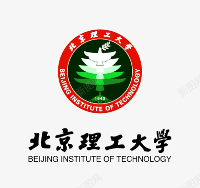 大学标志北京理工大学logo创意图标图标