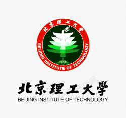 高校背景北京理工大学logo创意图标高清图片