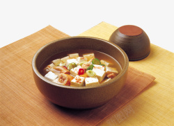 韩式料理嫩豆腐汤素材