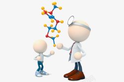 生物技术卡通医疗人员高清图片