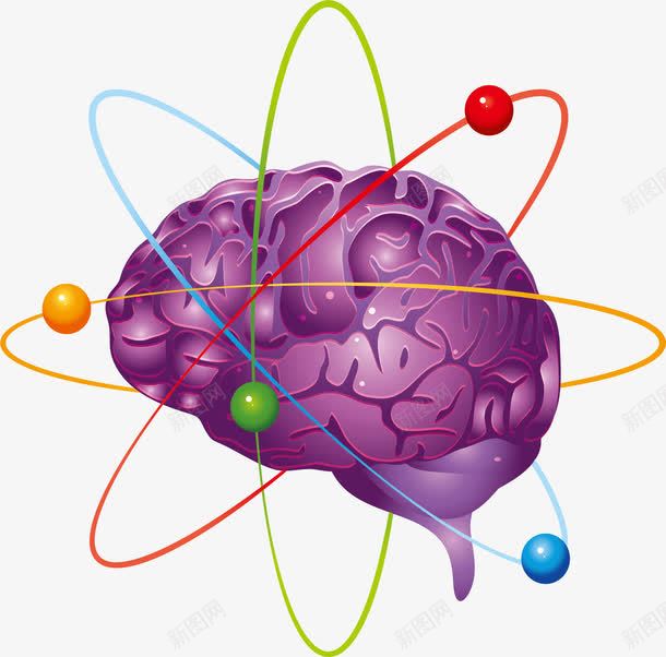 紫色创意头脑风暴矢量图eps免抠素材_88icon https://88icon.com 创意 动脑筋 原子结构 大脑 大脑漫画 头脑风暴 思想 思考 思路 矢量图 紫色