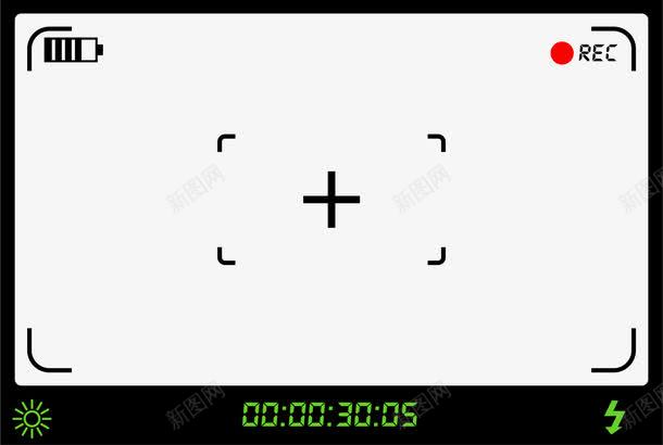 摄像机录像中png免抠素材_88icon https://88icon.com REC 取景器 取景框 录像中 摄像机 摄影机 数码相机 照相机 相机屏幕
