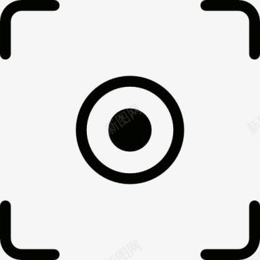接口PNG摄像机的目标图标图标