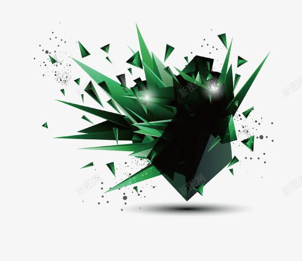 几何图炫酷光效png免抠素材_88icon https://88icon.com 光效果 几何图 几何图炫酷光效 商务背景 炫酷光效 绿色光效