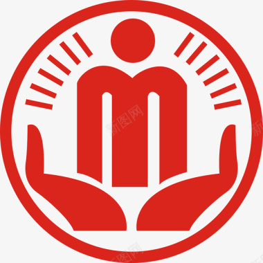 党建民政logo图标图标