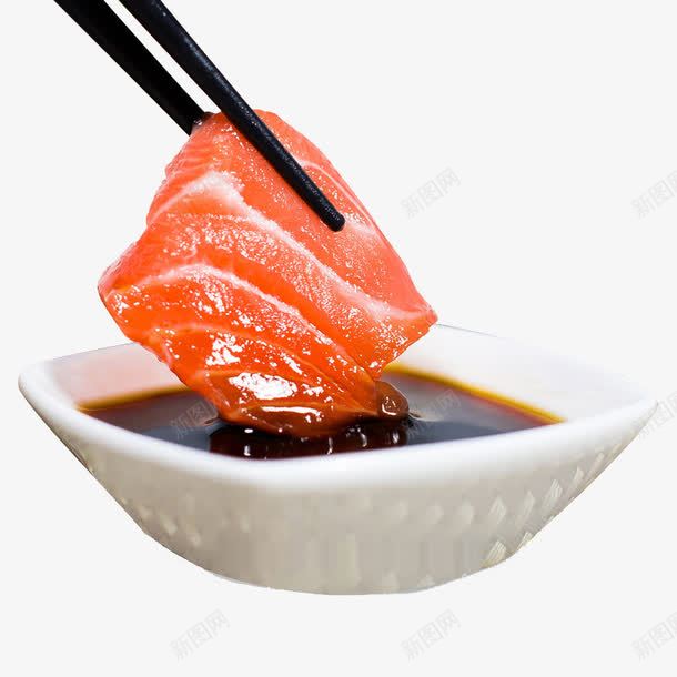 筷子夹鱼肉刺身png免抠素材_88icon https://88icon.com 产品实物 海鲜 食物 鸡虾鱼肉