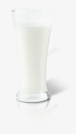 莹白色一杯牛奶白色高清图片