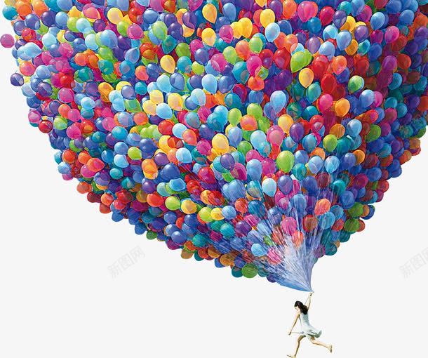 氢气球元素png免抠素材_88icon https://88icon.com 彩色 气球元素 氢气球元素 漂浮 牵气球飞翔