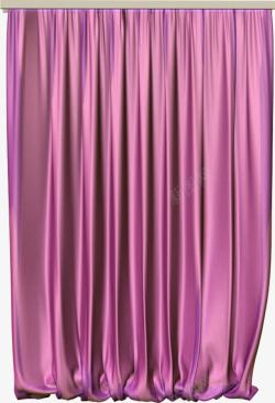紫色窗帘婚礼围幔素材