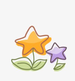 可爱小仙女物手绘卡通装饰图标高清图片