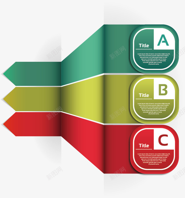 折纸分类标签矢量图eps免抠素材_88icon https://88icon.com ppt图表 分类 商务 字母图表 矢量图