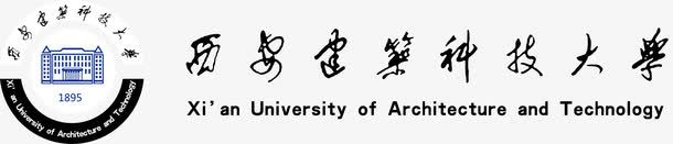 大学标志西安建筑工业大学logo图标图标