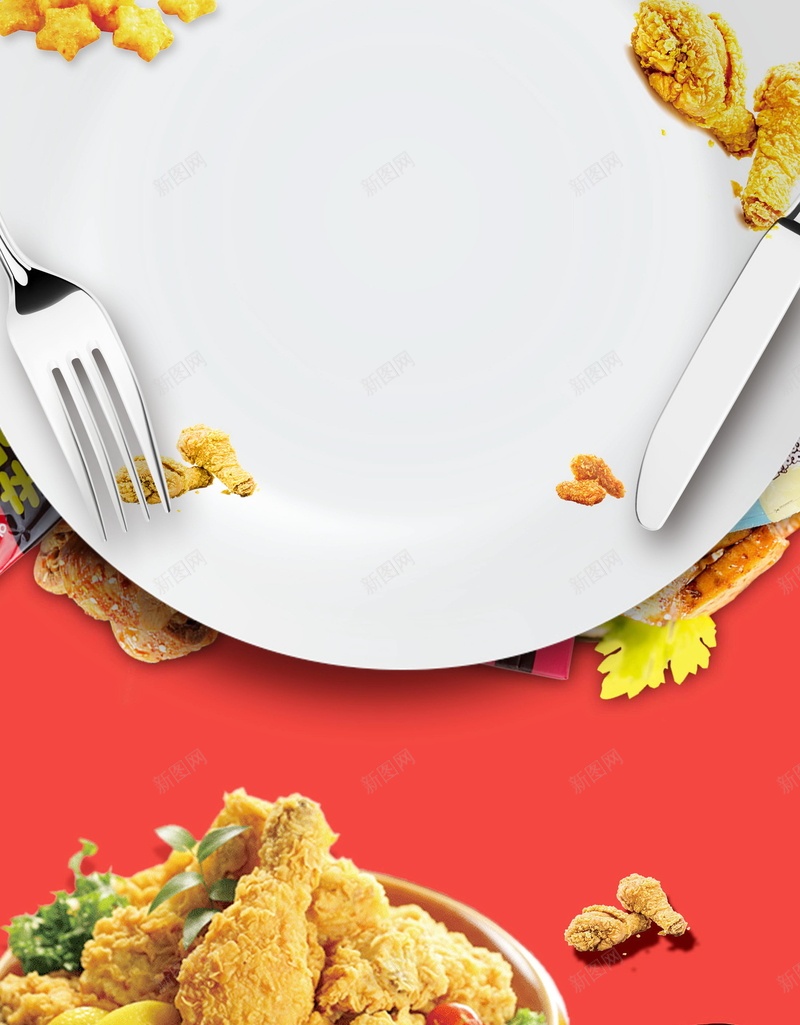 清新风美味炸鸡促销PSDpsd设计背景_88icon https://88icon.com PSD源文件 PSD素材 分层文件 大鸡排 炸鸡 美味 美食 背景模板 背景海报 背景素材 饮料 高清背景 鸡腿