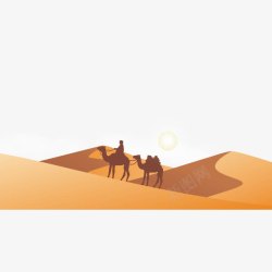 沙丘沙漠旅行高清图片