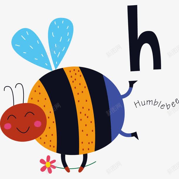 卡通英文字母联想记忆法png免抠素材_88icon https://88icon.com humblebee 卡通 联想 英文字母 记忆