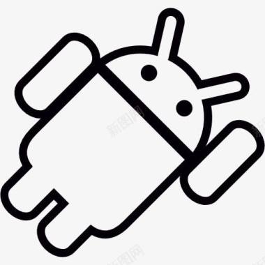 Windows操作系统的标识Android的左手图标图标